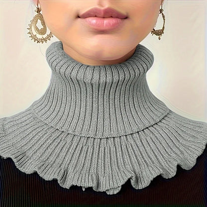 Alba Ruffle Knit Collar