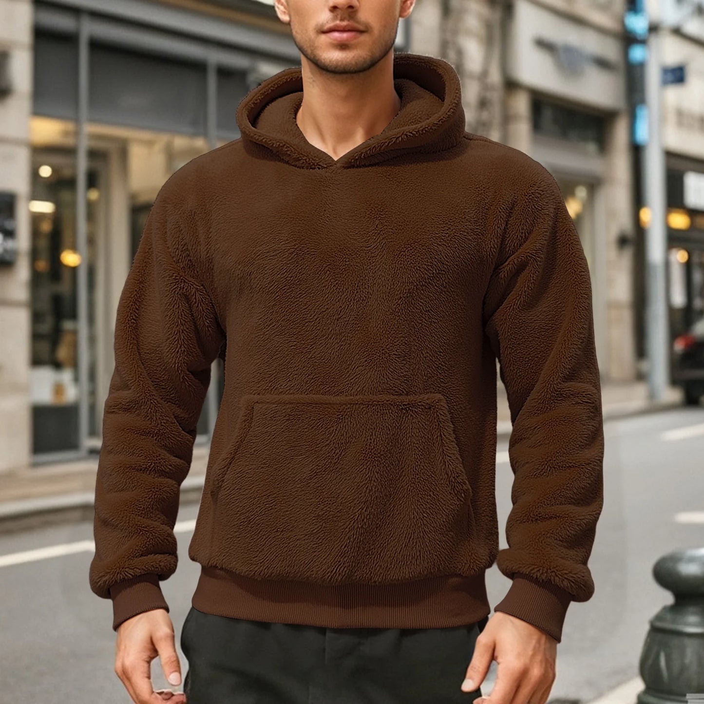 Noah Teddy Fleece Hoodie