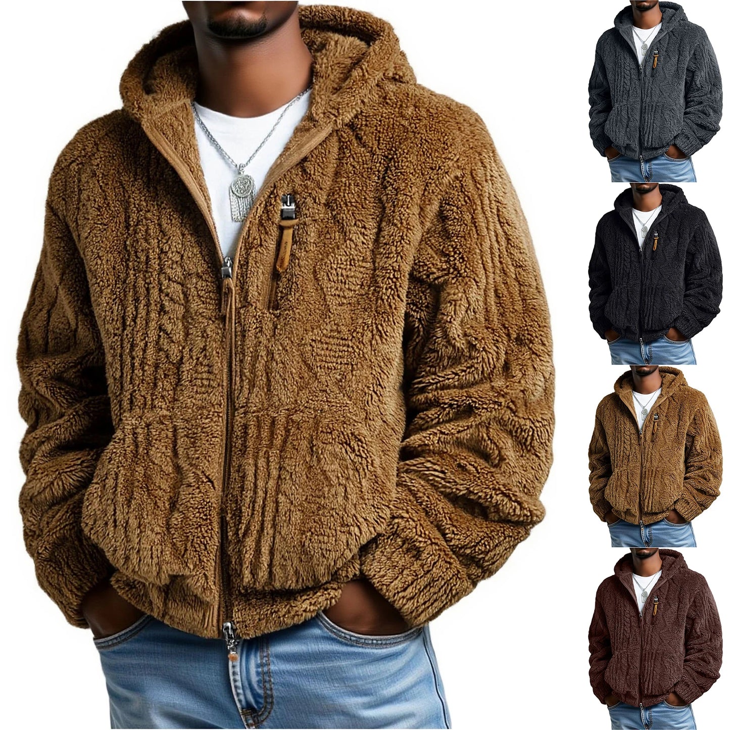 Milo Cable Fleece Jacket