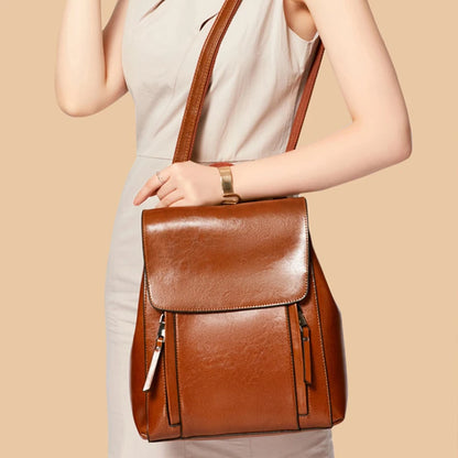Margaux Leather Backpack