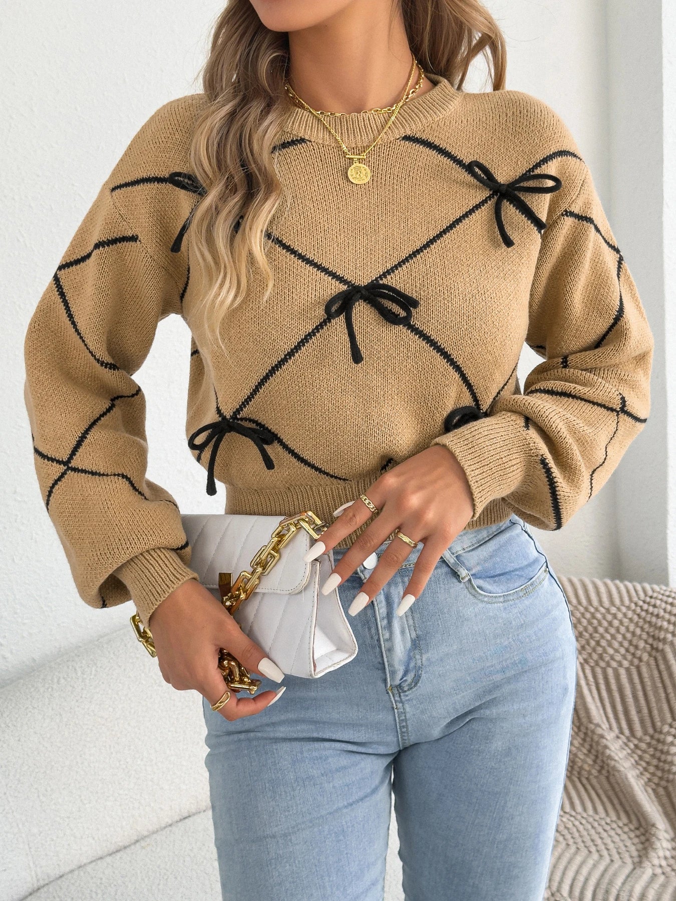 Elodie Bow Sweater