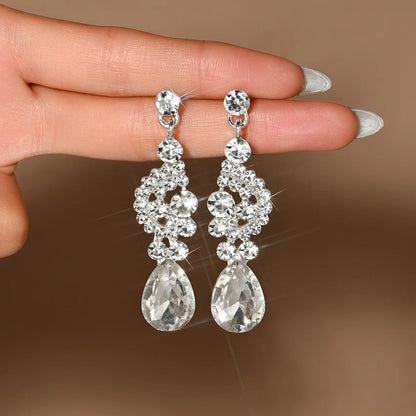 Juliette Crystal Drop Earrings