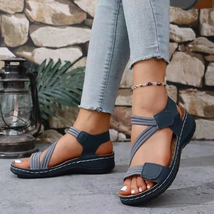 Clara Roman Strap Sandals