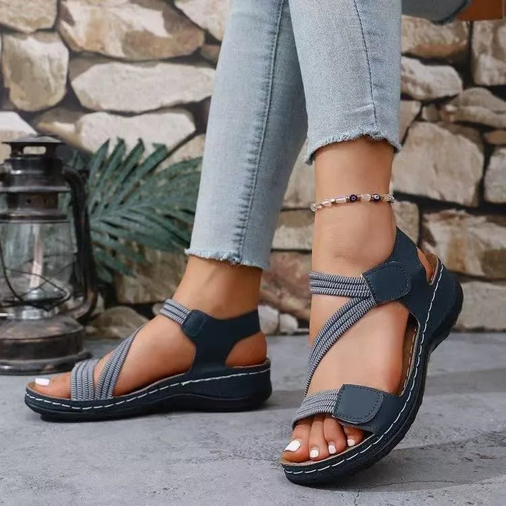 Clara Roman Strap Sandals