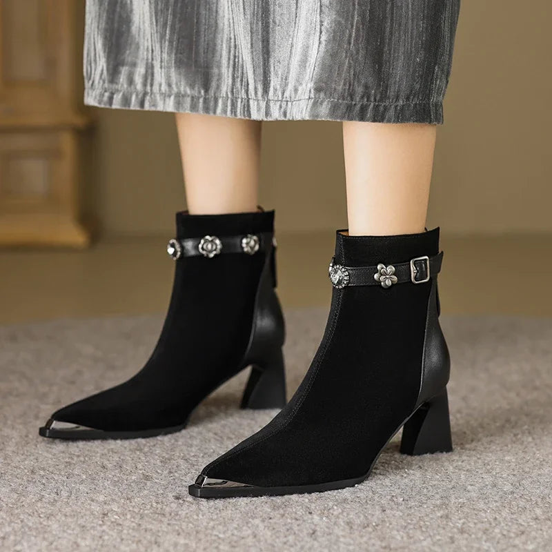 Chérie Buckle Boots