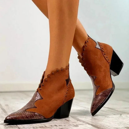 Sedona Scallop Western Boots