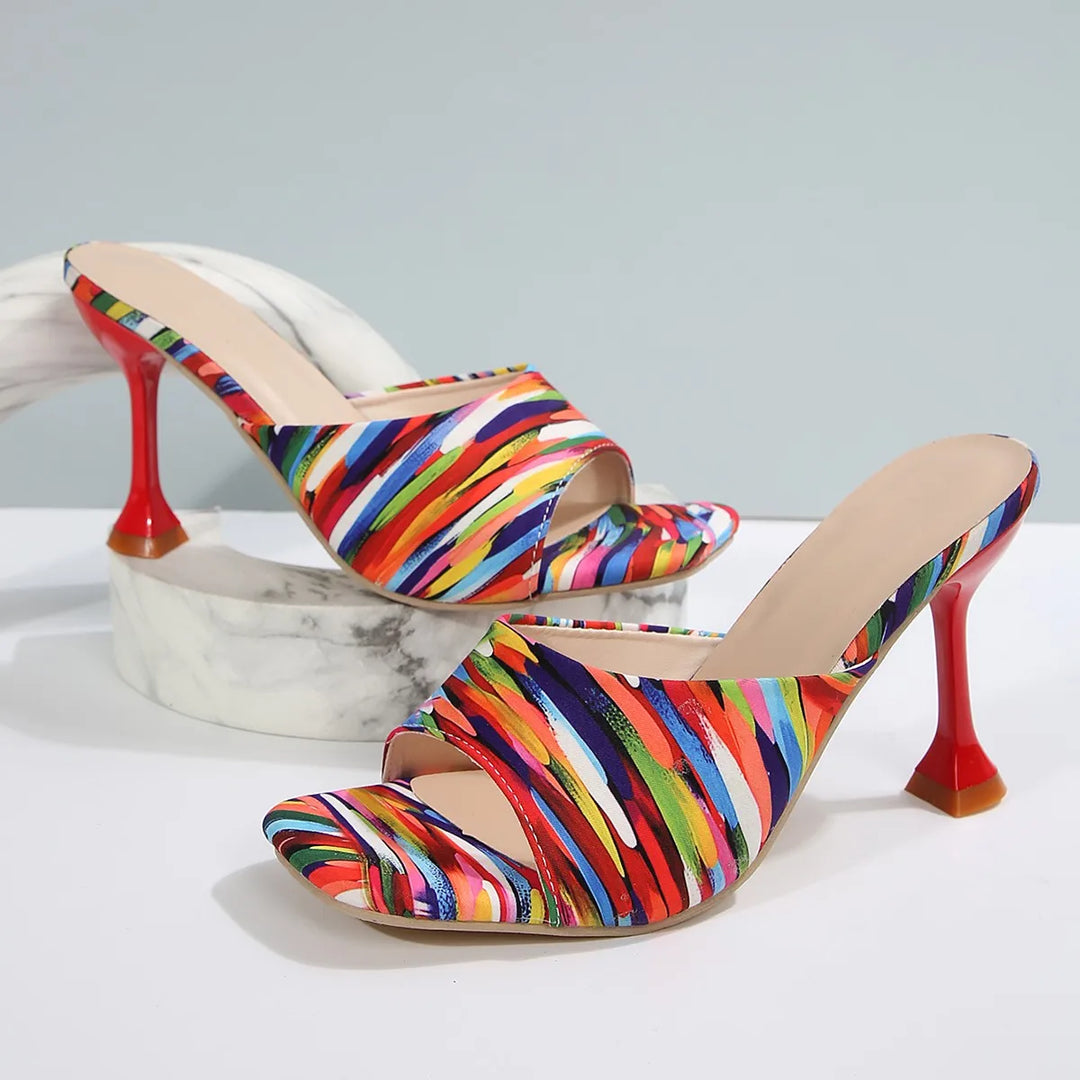 Marquee Brushstroke Heels