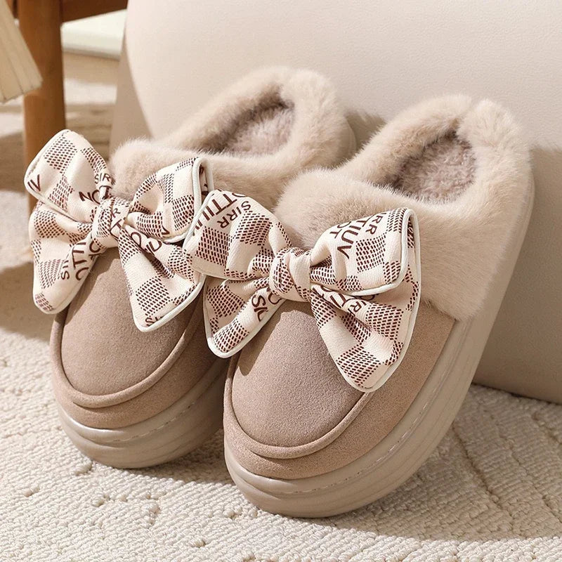 Belle Bow Slippers