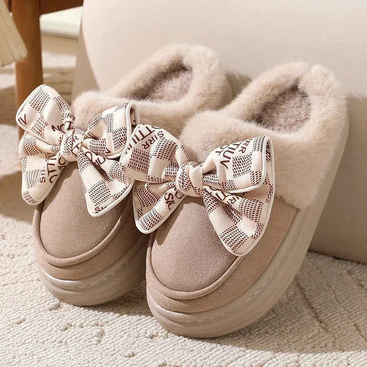 Belle Bow Slippers