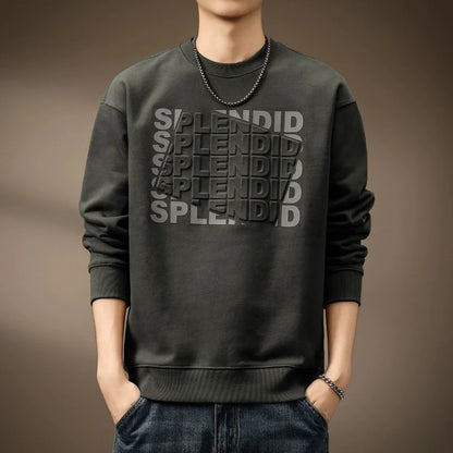 Echo Print Pullover