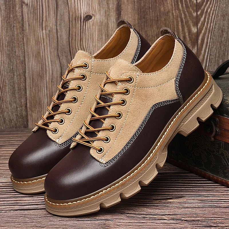 Creston Leather Lace-Up