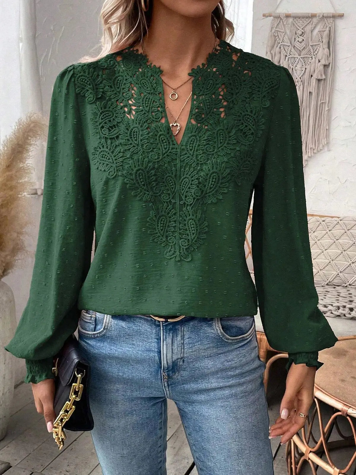 Léa Lace Blouse
