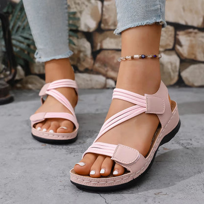 Clara Roman Strap Sandals