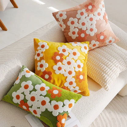 Daisy Tufted Pillow Covers