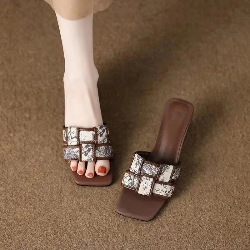Lune Weave Sandals