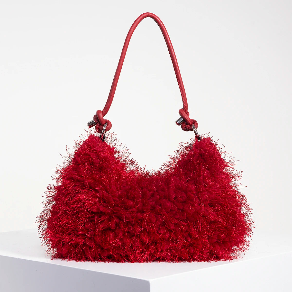 Noémie Plush Clutch
