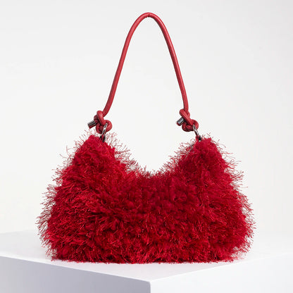 Noémie Plush Clutch