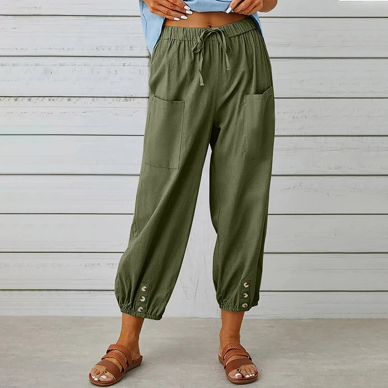 Noelle Cotton Pants