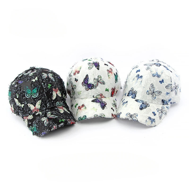 Meadow Fringe Butterfly Cap