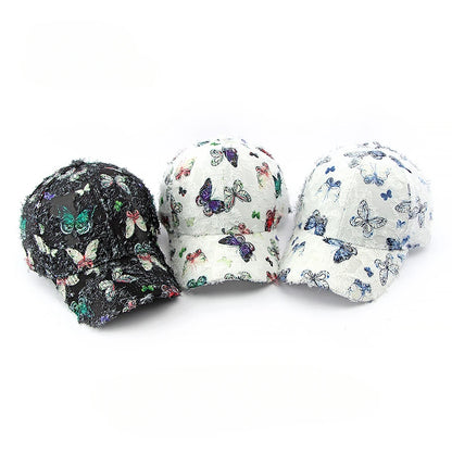 Meadow Fringe Butterfly Cap
