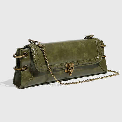 Margot Vintage Leather Clutch