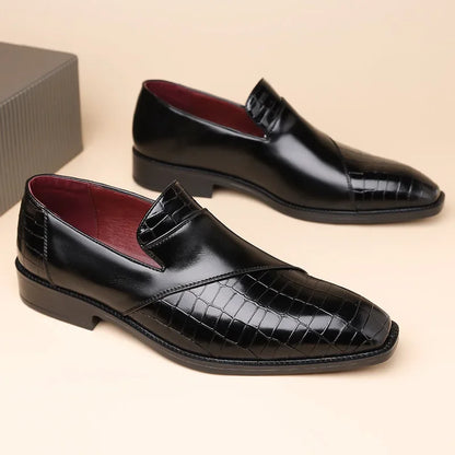 Preston Croc Loafers
