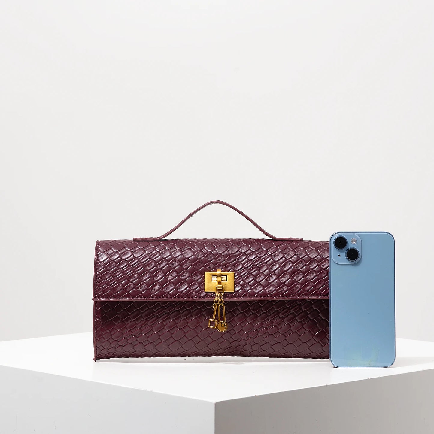 Valentina Woven Clutch