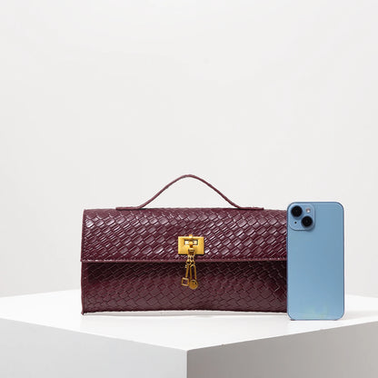 Valentina Woven Clutch