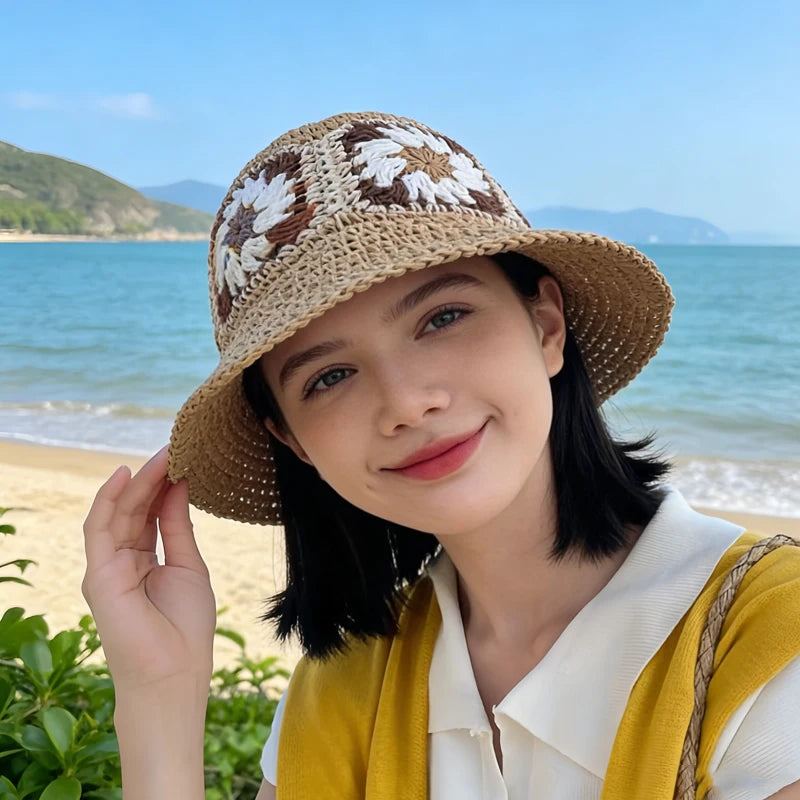 Soleil Crochet Bucket Hat