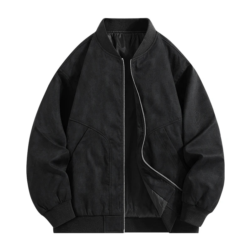 Callum Suede Bomber