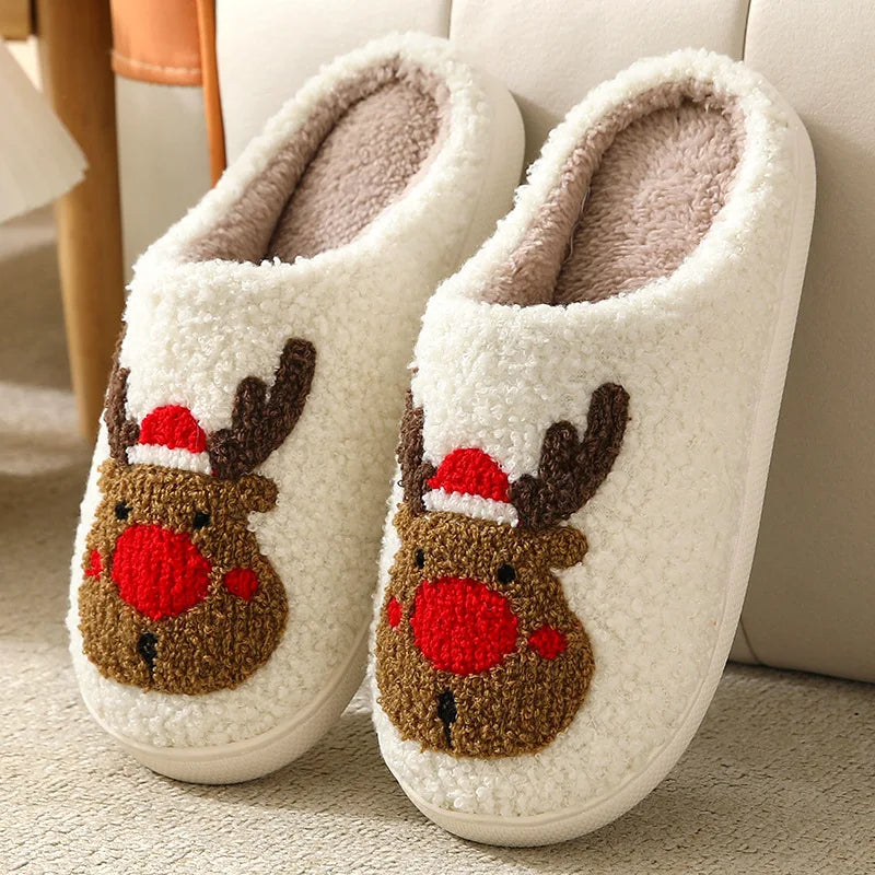 Merry Maison Plush Slippers