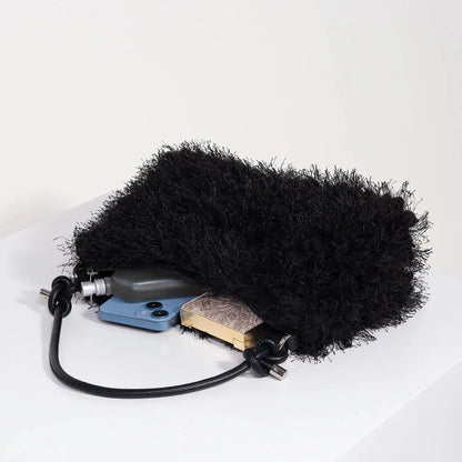 Noémie Plush Clutch