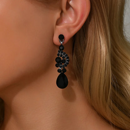Juliette Crystal Drop Earrings