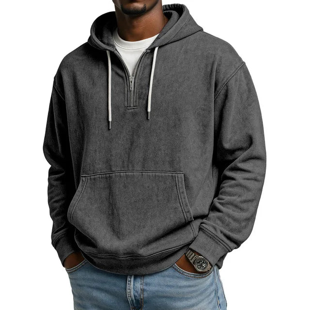 Brixton Washed Zip Hoodie