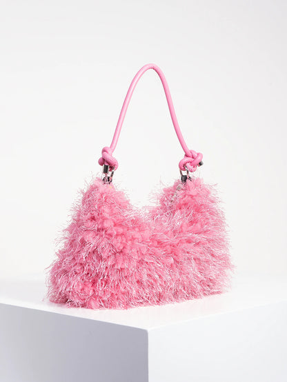Noémie Plush Clutch