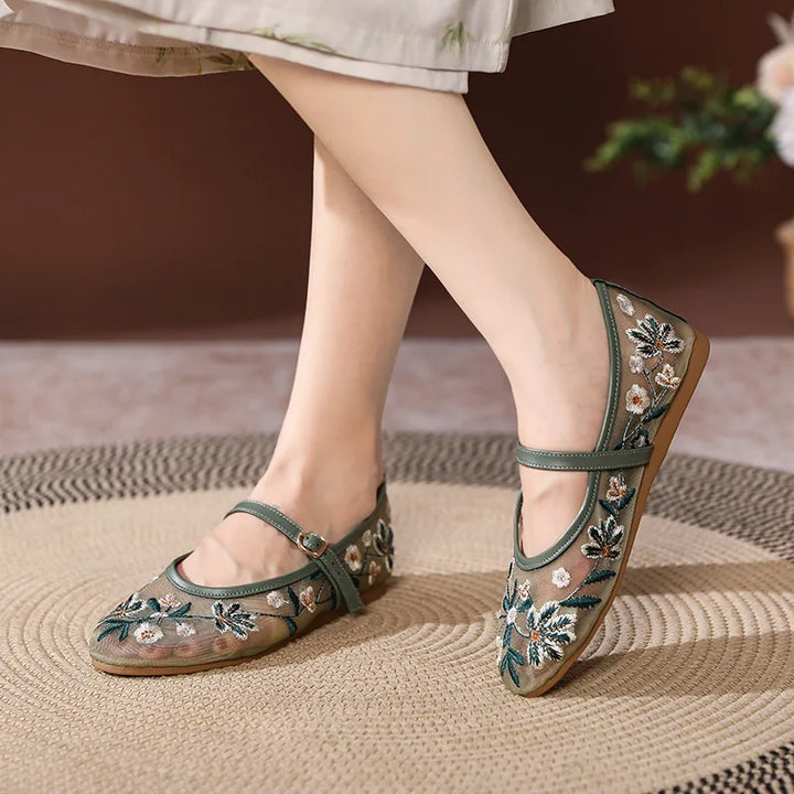 Amara Bloom Ballet Flats