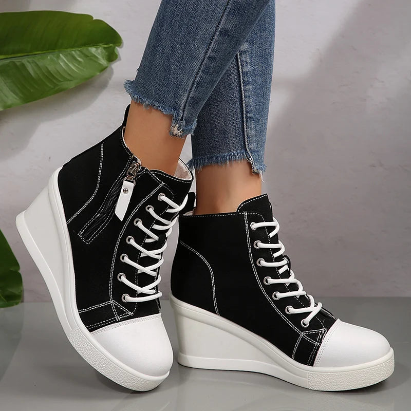 Elara Wedge Sneakers