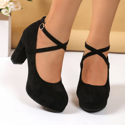 Celine Suede Pumps