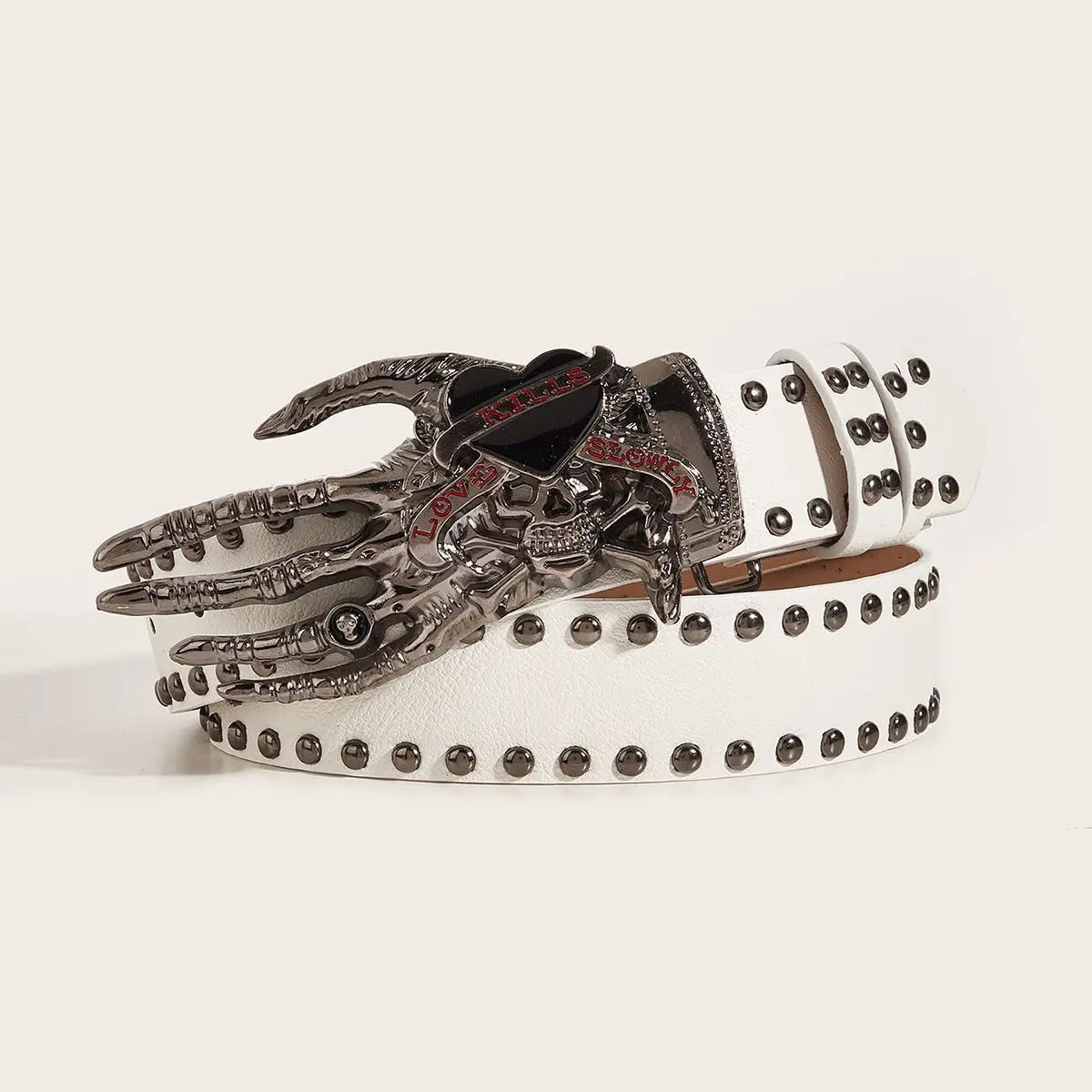 Love Kills Studded Belt