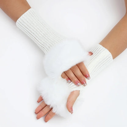 Lana Fur Gloves