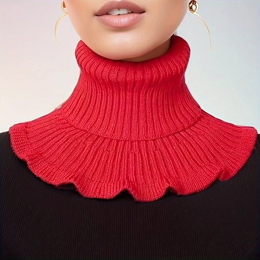 Alba Ruffle Knit Collar