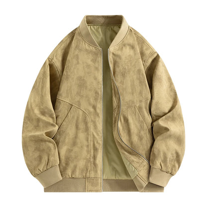 Callum Suede Bomber