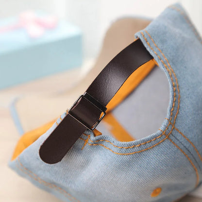 Opal Bloom Denim Cap