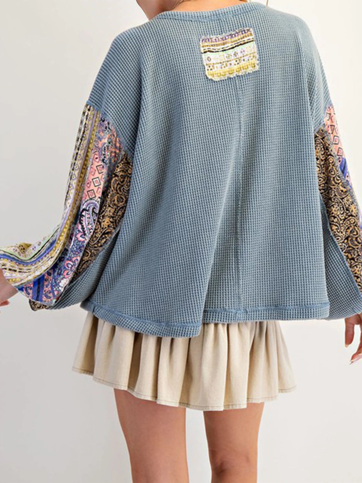 Rosalie Patchwork Top
