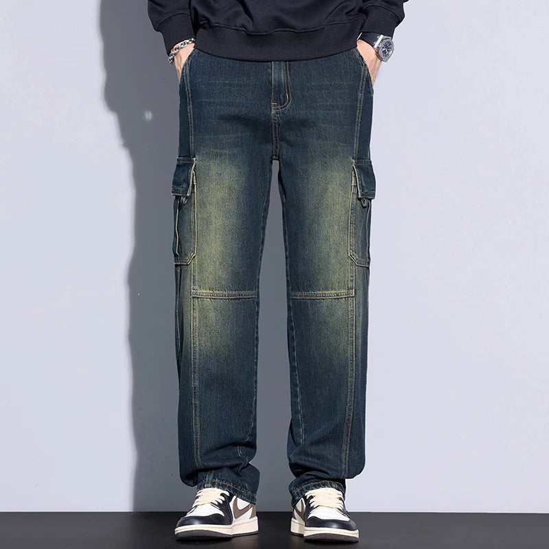 Belmont Cargo Denim Jeans