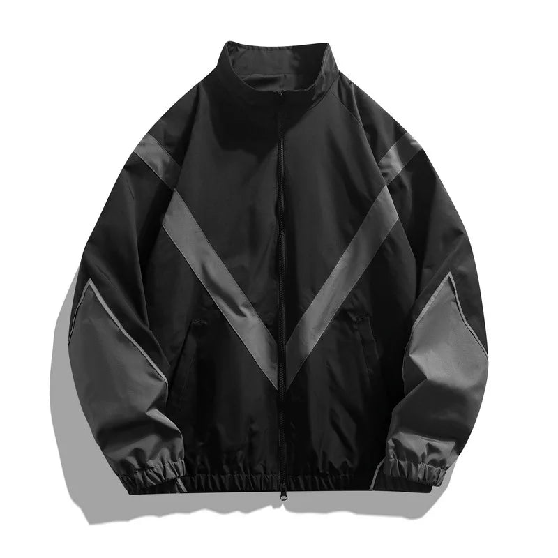 Velo Stripe Windbreaker