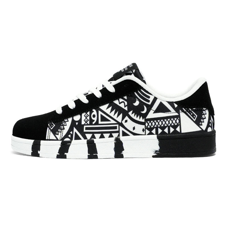 Aztec Graffiti Sneakers
