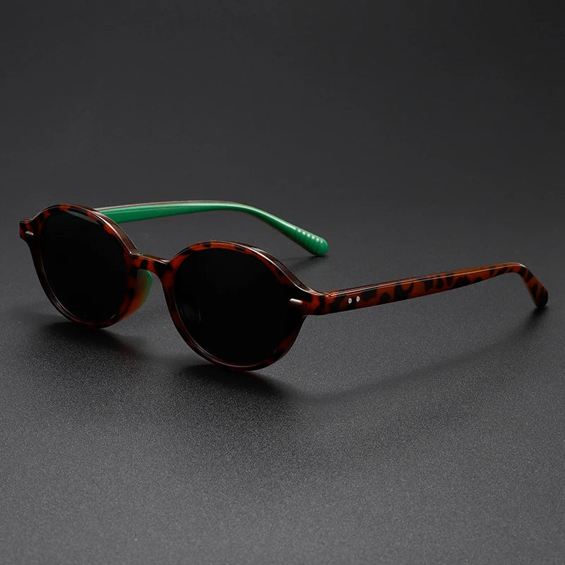 Eden Vintage Oval Sunglasses