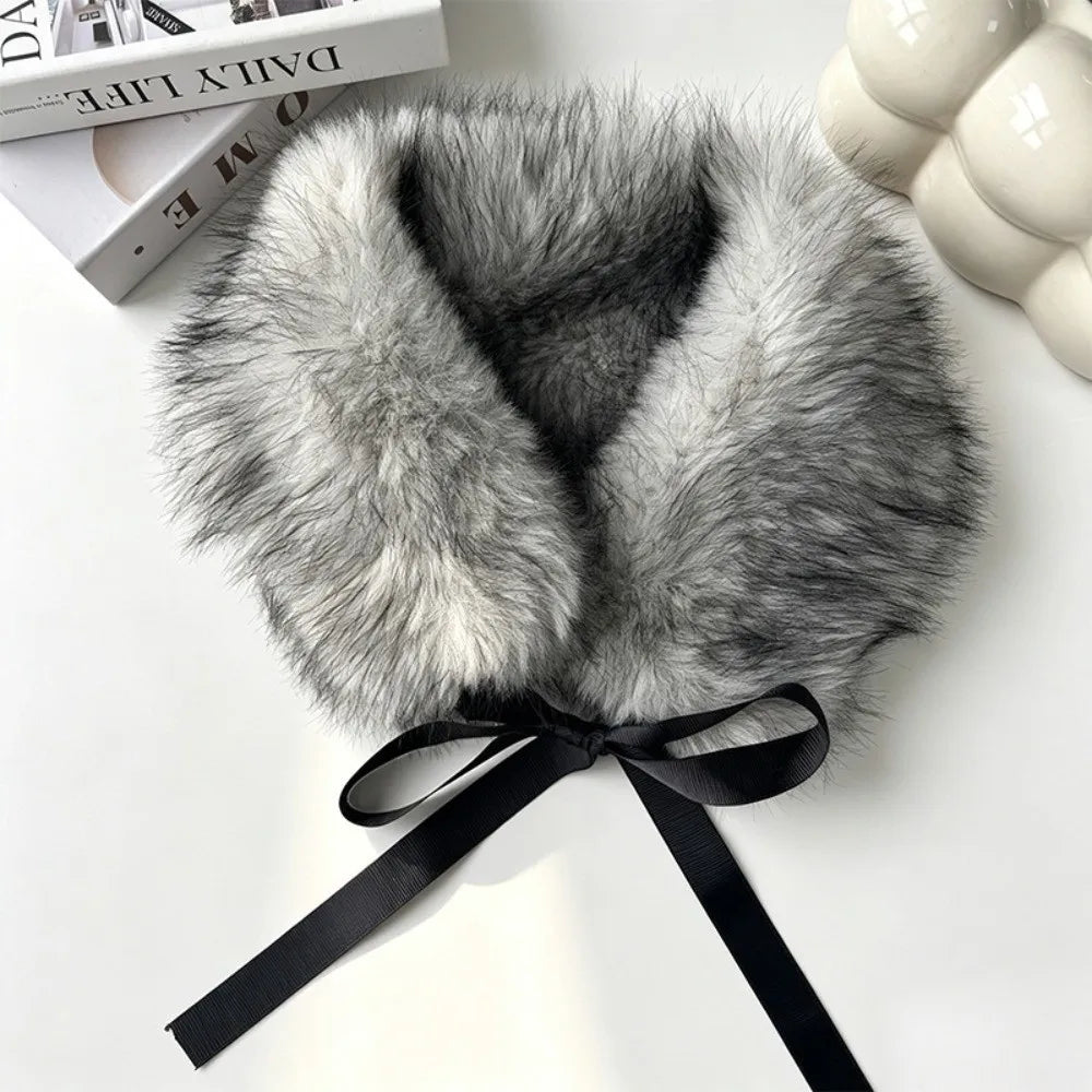 Odile Fur Collar Scarf
