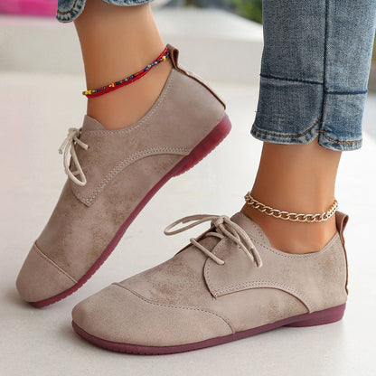 Liana Lace-Up Flats